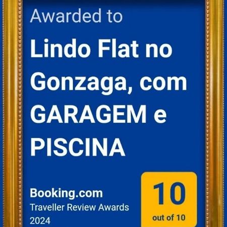 Appartamento Lindo Flat no Gonzaga Santos  Esterno foto